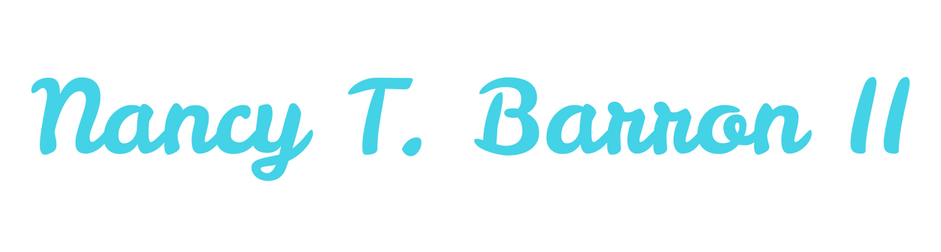 Nancy T. Barron II Logo